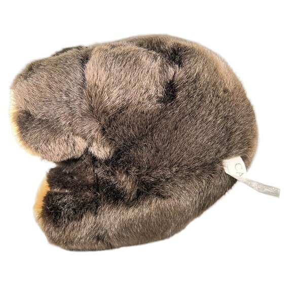 CALTOY MONKEY PLUSH GORILLA CHIMP STUFFED ANIMAL ROLLY POLY LEATHER NOSE MOUTH - Picture 4 of 10